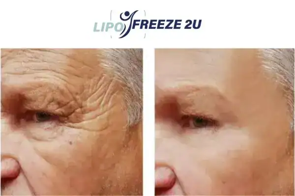 Mens before and after Morpheus 8 Warwick results.