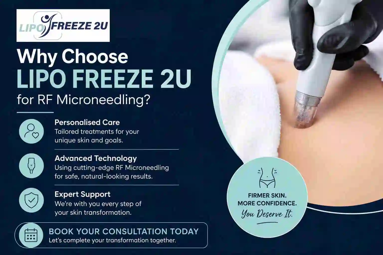 Why Choose LIPO FREEZE 2U for RF Microneedling Warwick?