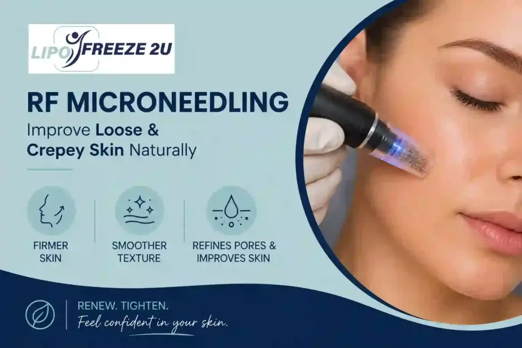 Can RF Microneedling Help Improve Loose and Crepey Skin Warwick?
